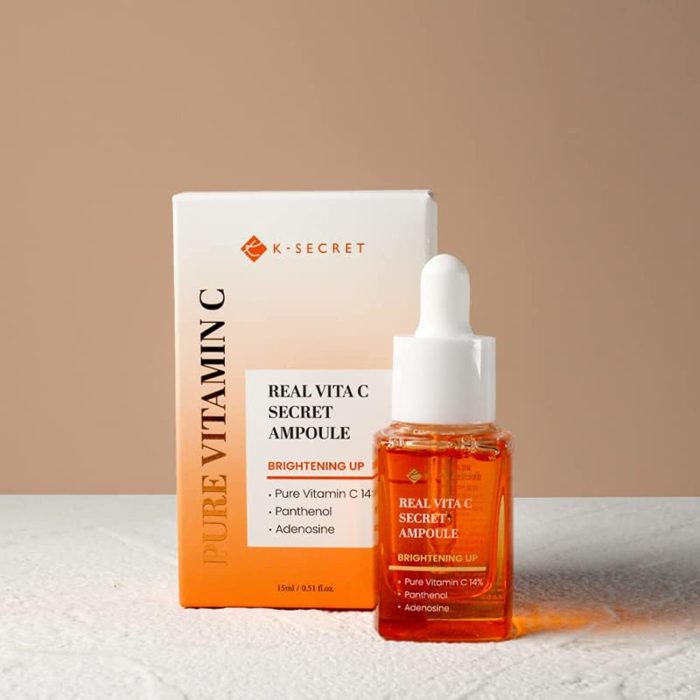 K-SECRET Real Vita C Secret Ampoule (15mL) - Image 4