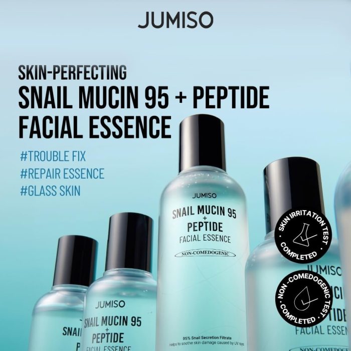 JUMISO Snail Mucin 95% + Peptide Essence (140mL) - Image 2