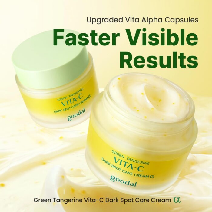 goodal Green Tangerine Vita C Dark Spot Care Cream (50mL) - Image 2