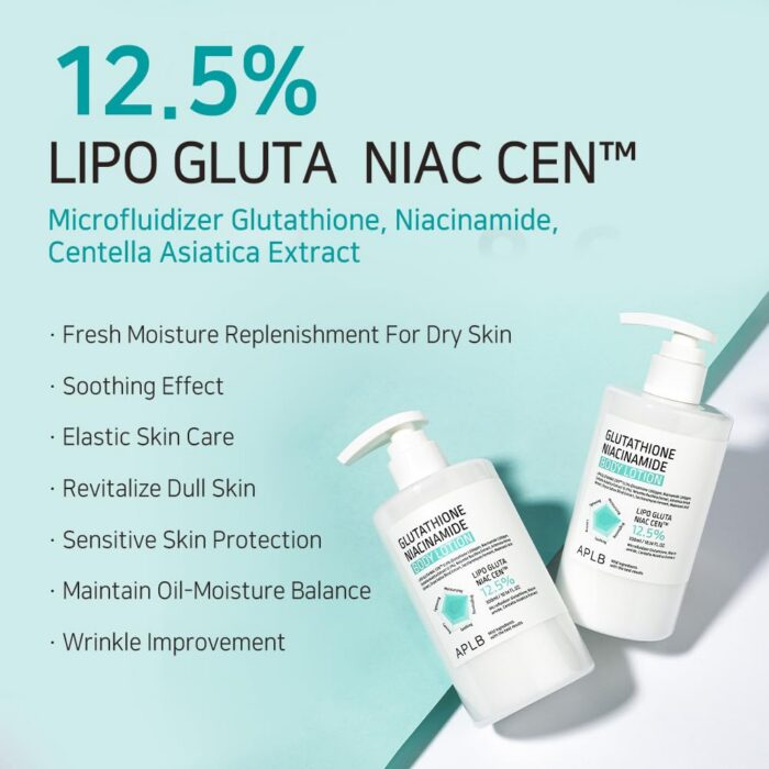 APLB Glutathione Niacinamide Body Lotion (300mL) - Image 3