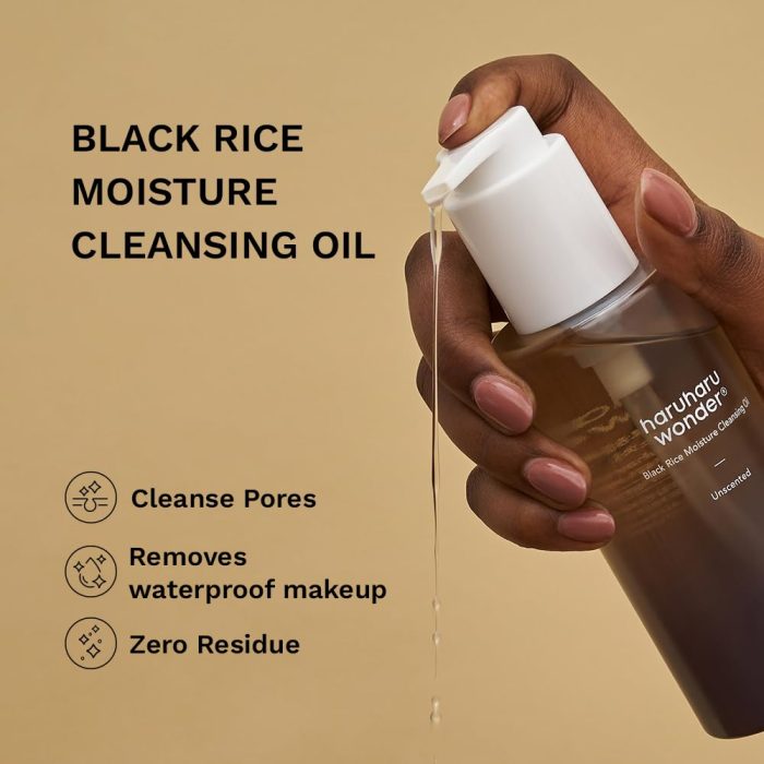 haruharu wonder Black Rice Moisture Deep Cleansing Oil (150mL) - Image 3