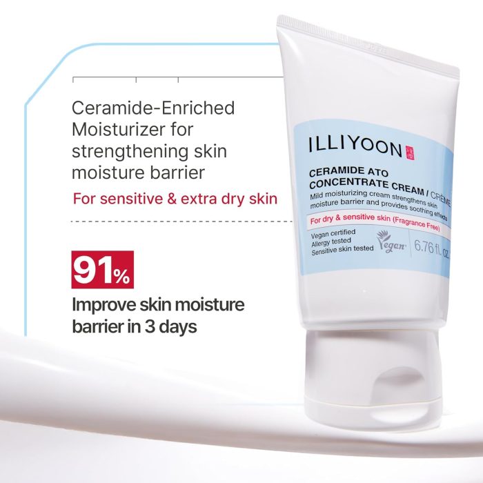 ILLIYOON Ceramide Ato Concentrate Cream (200mL) - Image 3