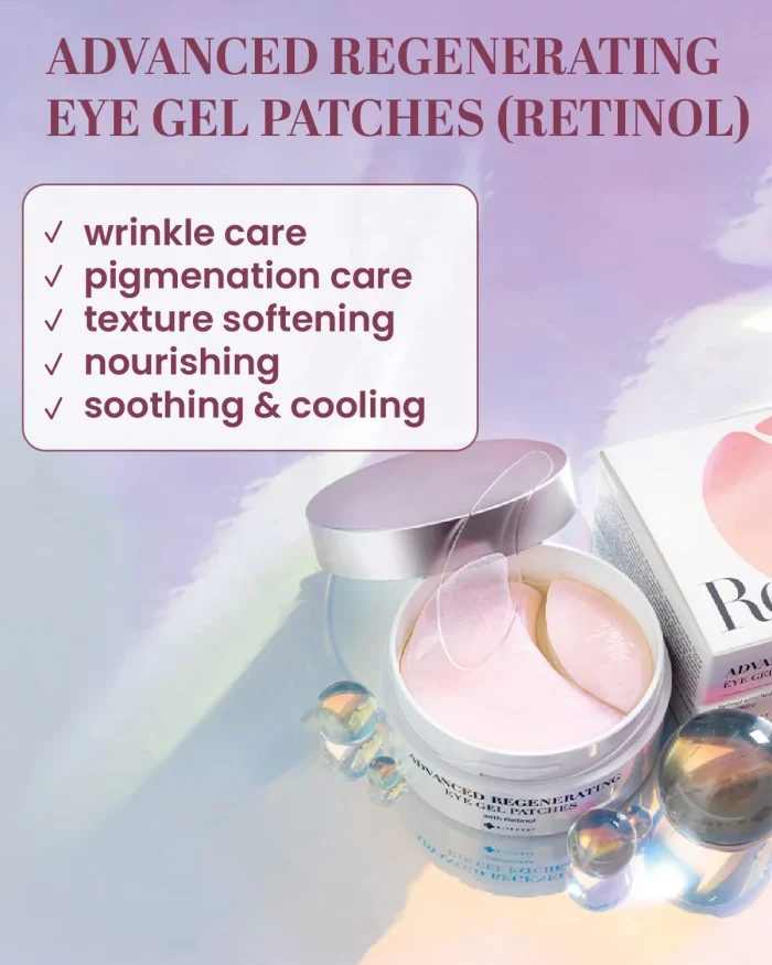 K-SECRET Advanced Regenerating Eye Gel Patches (Retinol) (60pcs) - Image 2