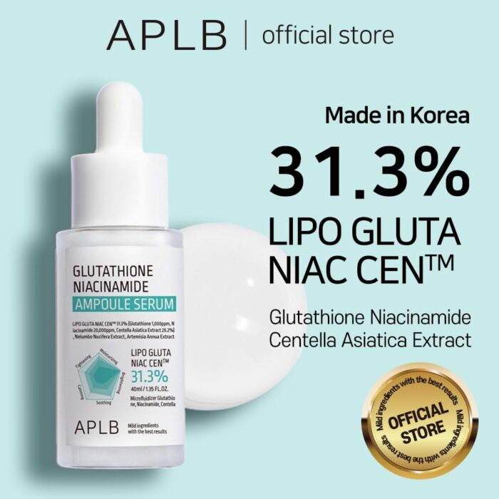 APLB Glutathione Niacinamide Ampoule Serum (40mL) - Image 2