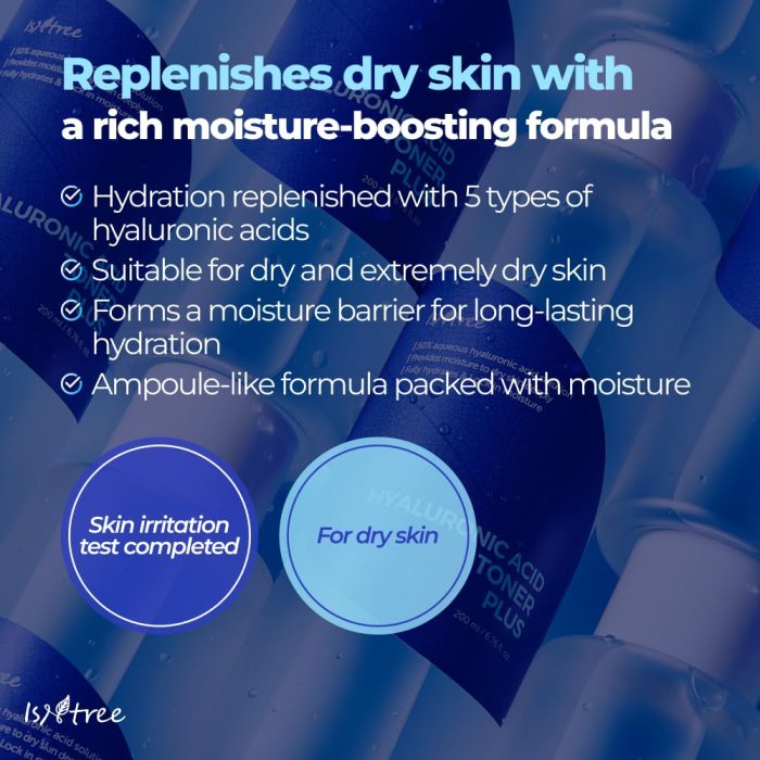ISNTREE Hyaluronic Acid Toner Plus (200mL) - Image 3