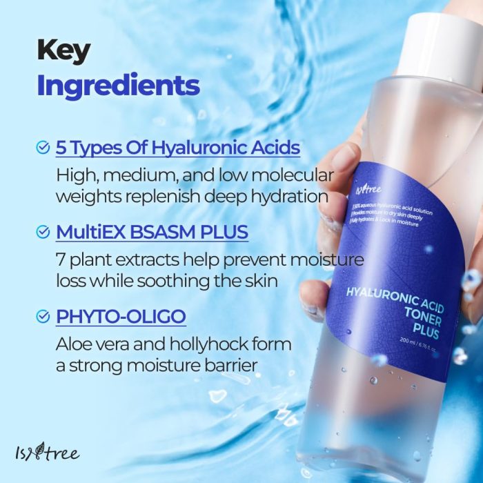 ISNTREE Hyaluronic Acid Toner Plus (200mL) - Image 4