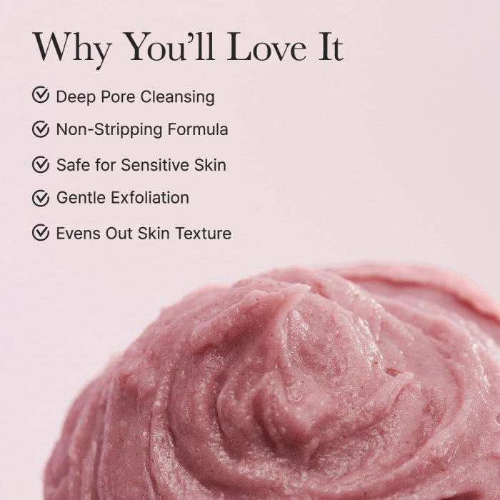 Arencia Fresh Rosehip Mochi Cleanser (120g) - Image 3
