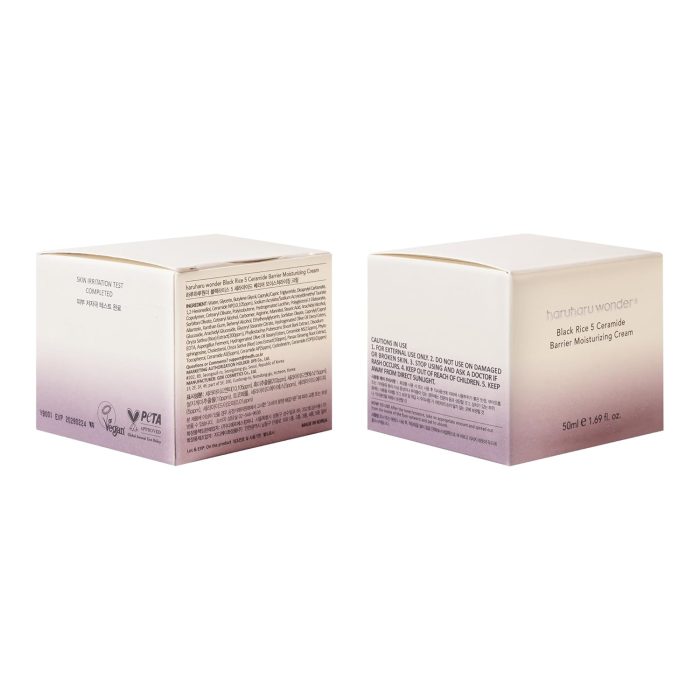 Haruharu wonder Black Rice 5 Ceramide Barrier Moisturizing Cream (50mL) - Image 8