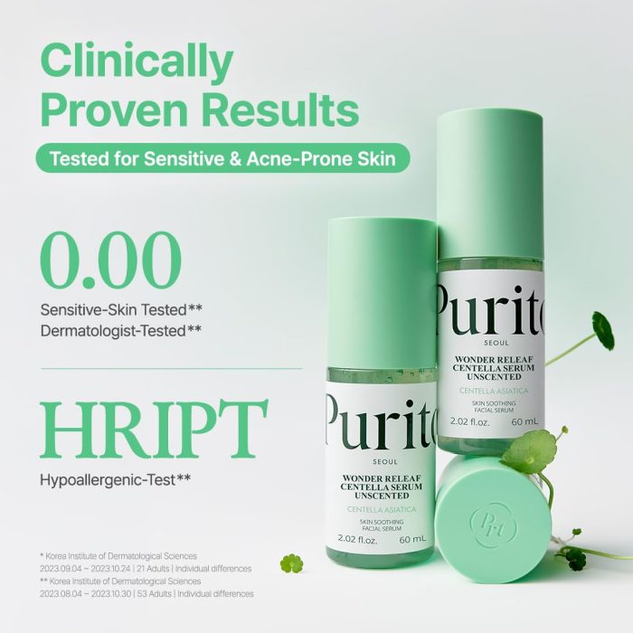 PURITO Wonder Releaf Centella Serum Unscented (60mL) - Image 3