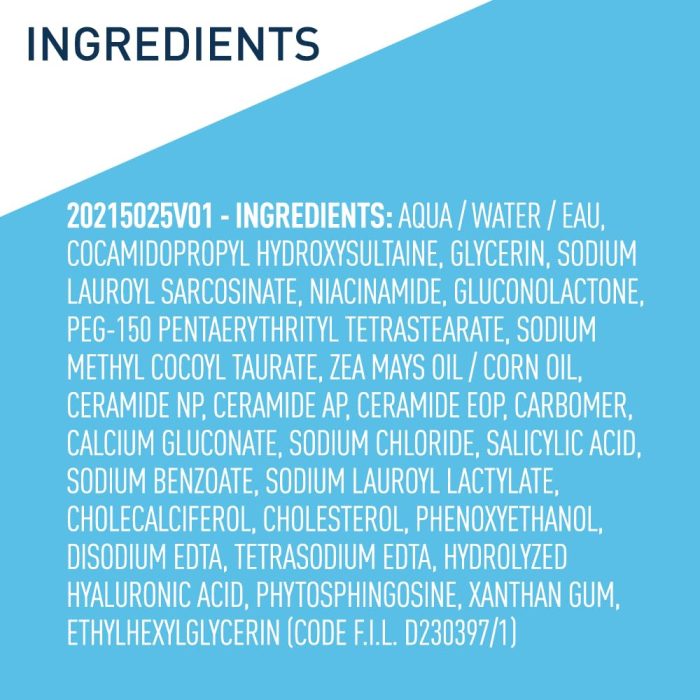 CeraVe Renewing SA Cleanser (237mL) - Image 8