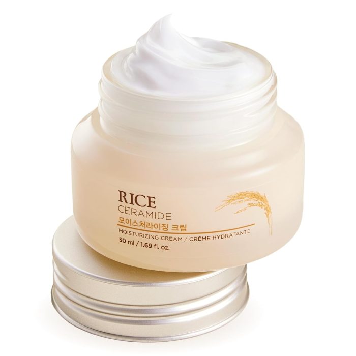 THE FACE SHOP Rice Ceramide Moisture Cream (50mL) - Image 2