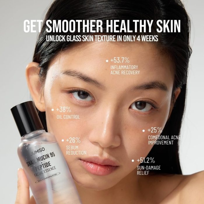 JUMISO Snail Mucin 95% + Peptide Essence (140mL) - Image 5