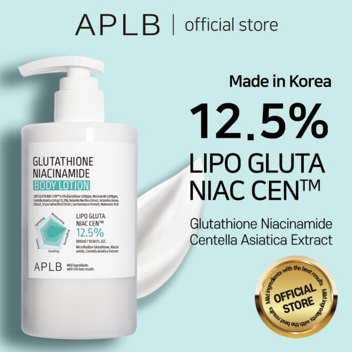 APLB Glutathione Niacinamide Body Lotion (300mL) - Image 2