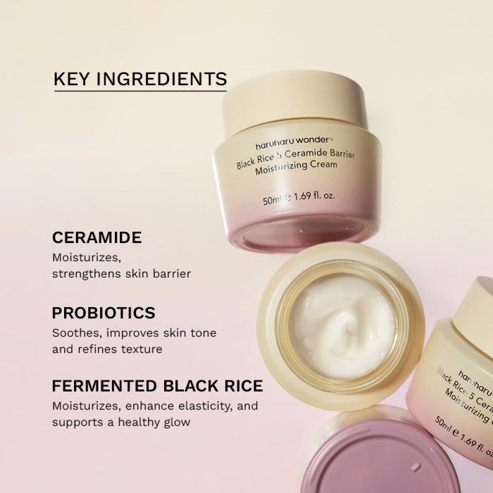Haruharu wonder Black Rice 5 Ceramide Barrier Moisturizing Cream (50mL) - Image 4