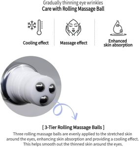 3W CLINIC Snail Peptide Ball Eye Serum (30mL) - Image 4
