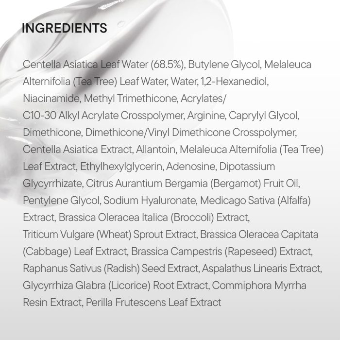 iUNIK Centella Calming Gel Cream (60mL) - Image 7