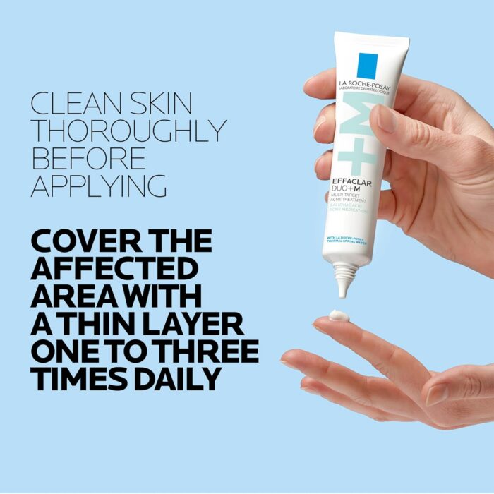 La Roche-Posay Effaclar Duo+ Anti-Imperfections For Oily & Acne Prone Skin (40mL) - Image 8