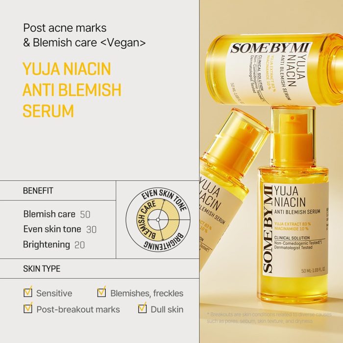 SOME BY MI Yuja Niacin Anti-Blemish Serum (50mL) - Image 4