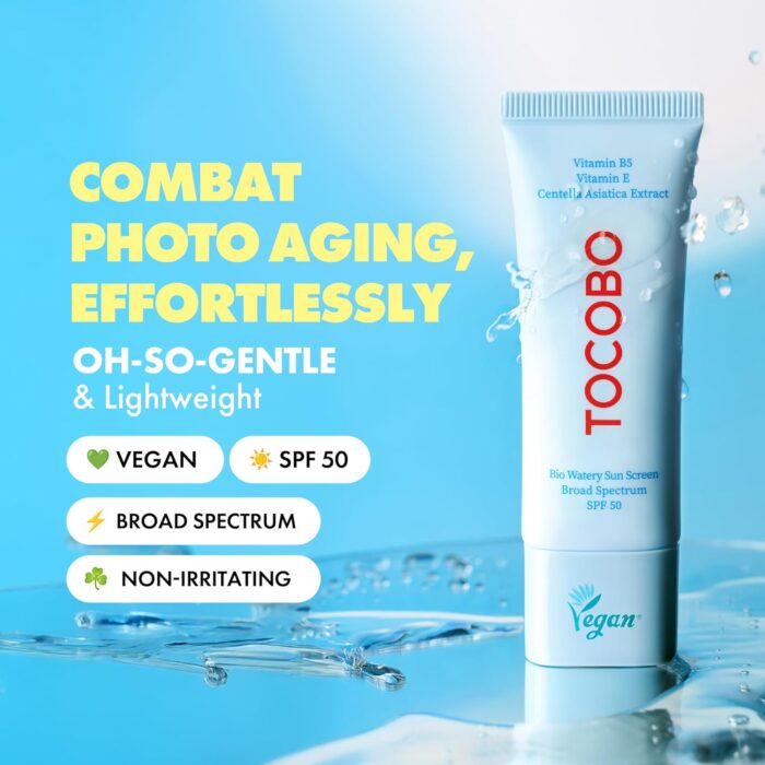 TOCOBO Bio Watery Sun Cream SPF 50+ PA++++ (50mL) - Image 4