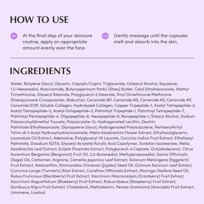EQQUALBERRY Bakuchiol Plumping Capsule Cream (50mL) - Image 9