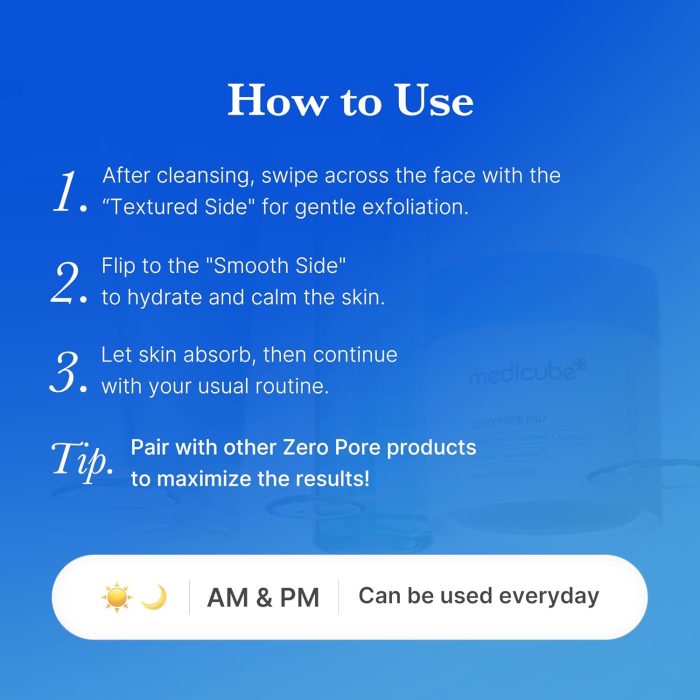 medicube Zero Pore Pad 2.0 (70 Pads) - Image 7