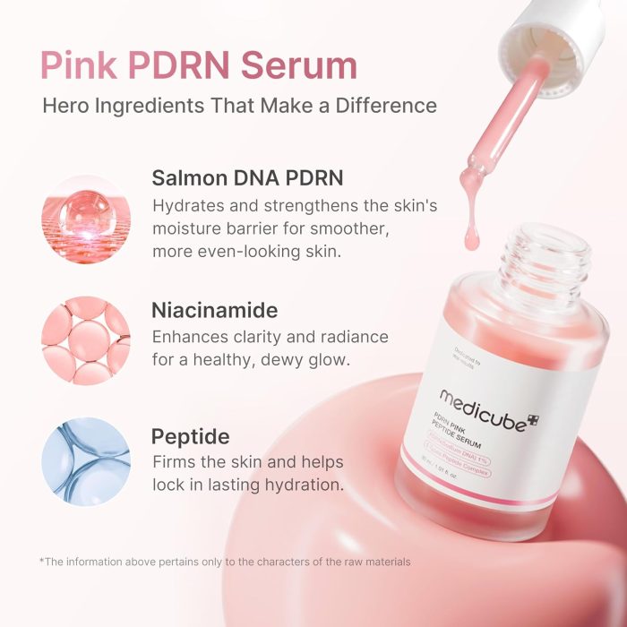 medicube PDRN Pink Peptide Serum (30mL) - Image 3