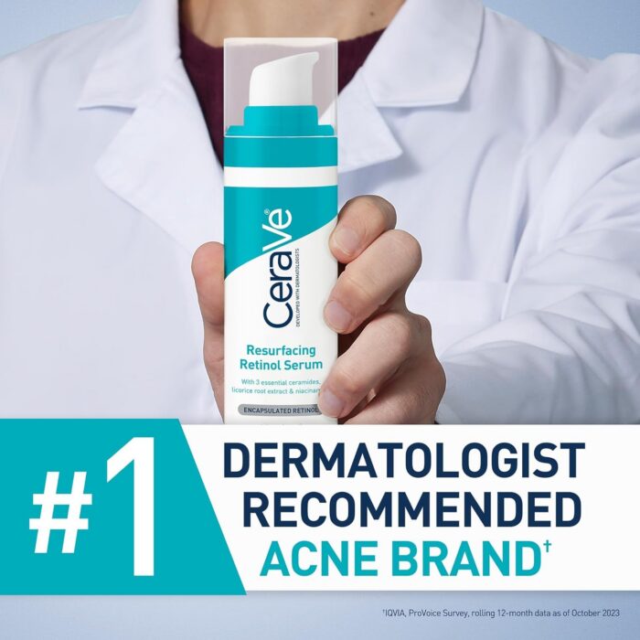 CeraVe Resurfacing Retinol Serum (30mL) - Image 6