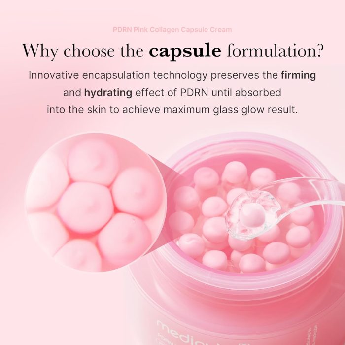 Medicube PDRN Pink Collagen Capsule Cream (55g) - Image 5