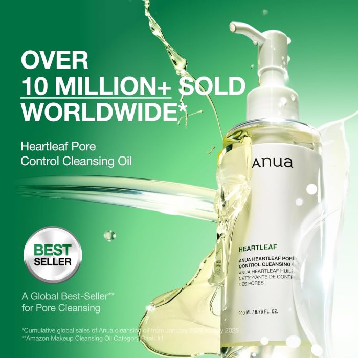 Anua Heartleaf Pore Control Cleansing Oil (200mL) - Image 3