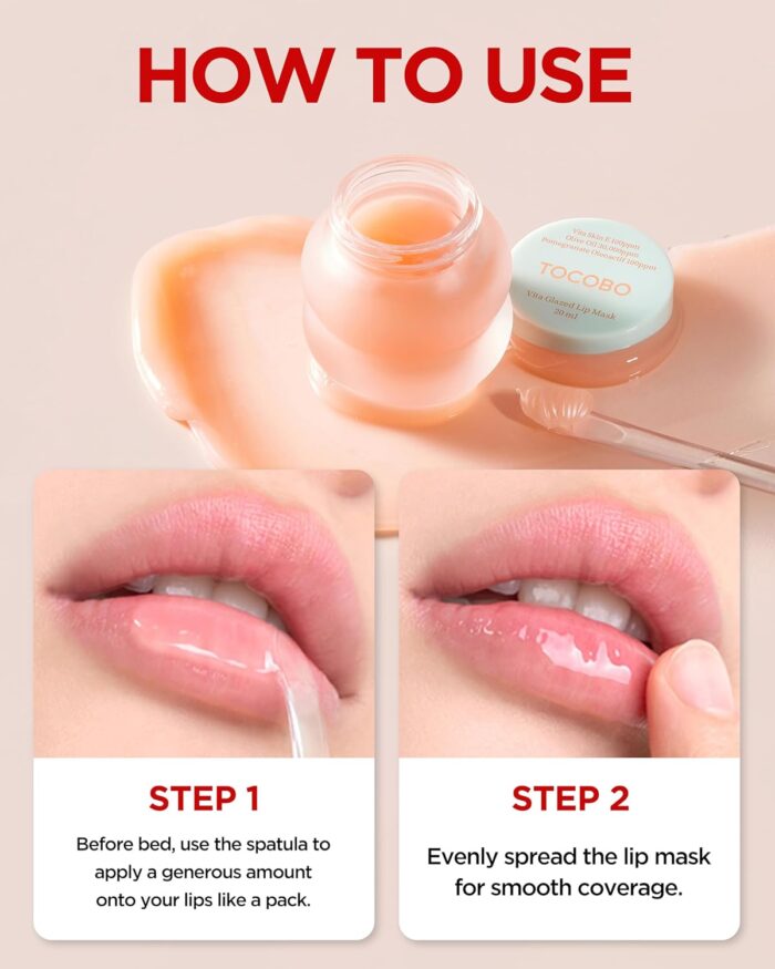TOCOBO Vita Glazed Lip Mask (20mL) - Image 6