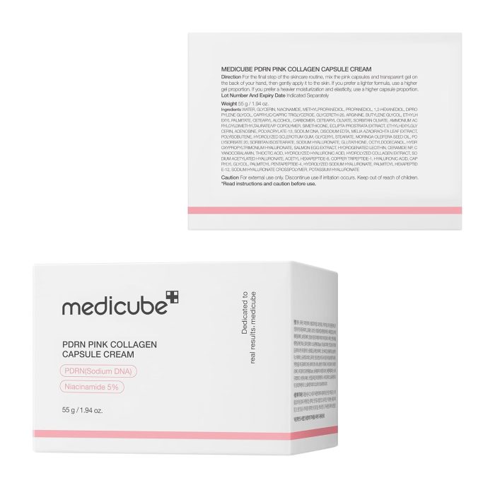 Medicube PDRN Pink Collagen Capsule Cream (55g) - Image 9