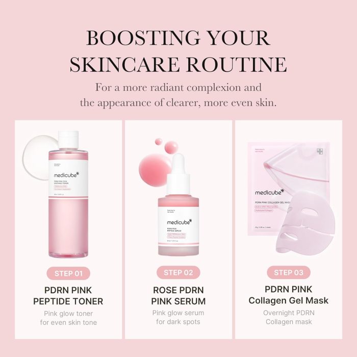medicube PDRN Pink Cica Soothing Toner (250mL) - Image 4