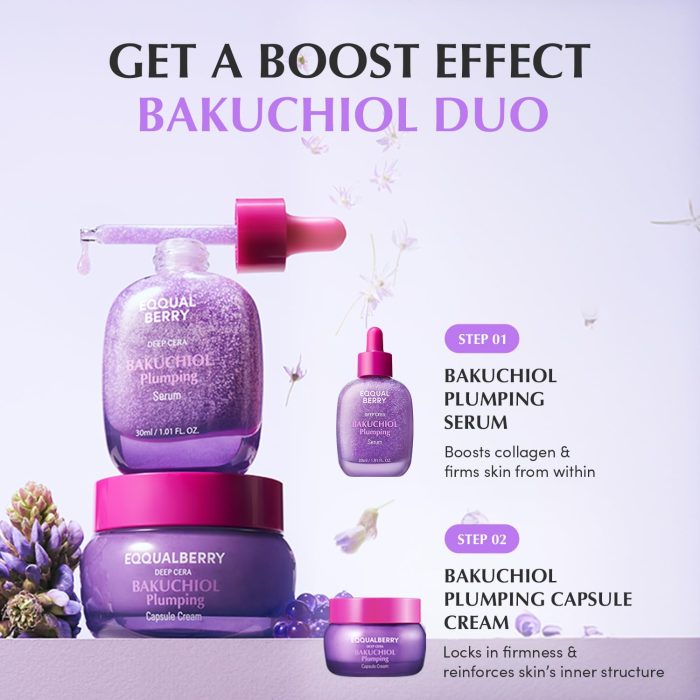 EQQUALBERRY Bakuchiol Plumping Serum (30mL) - Image 7