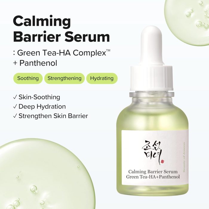 Beauty of Joseon Calming Serum : Green Tea + Panthenol (30mL) - Image 3