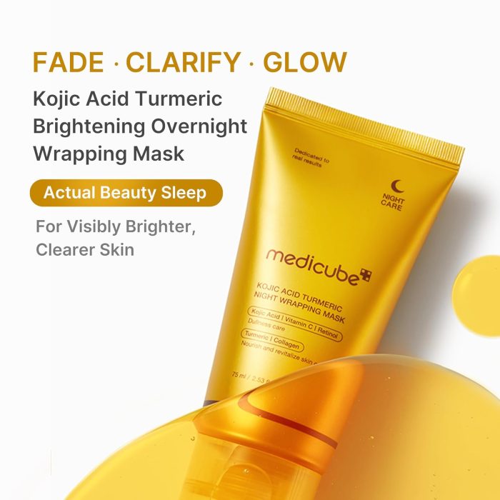 medicube Kojic Acid Turmeric Night Wrapping Mask (75mL) - Image 3