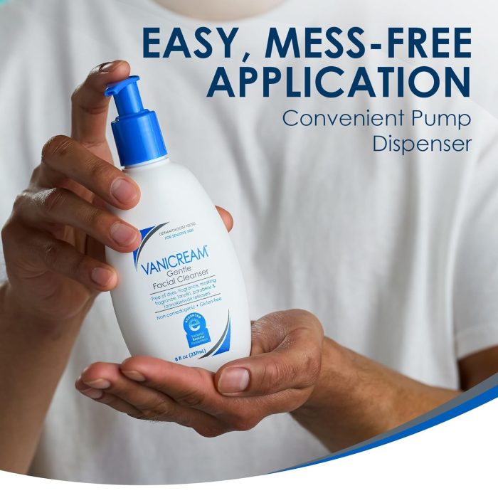 Vanicream Gentle Facial Cleanser (237mL) - Image 2