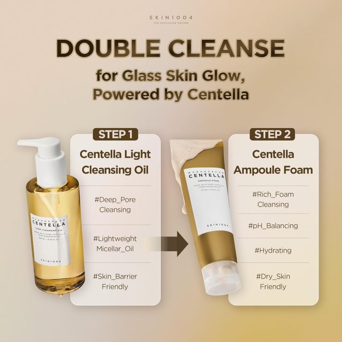SKIN1004 Madagascar Centella Light Cleansing Oil Miniature (30mL) - Image 7