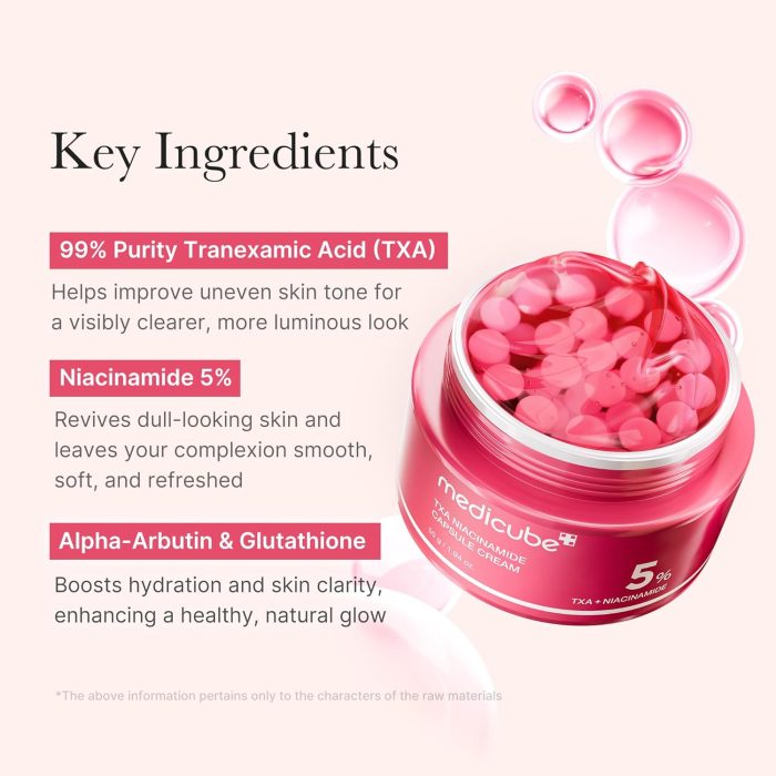 Medicube TXA Niacinamaide Capsule Cream (55g) - Image 3