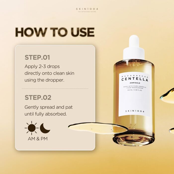 SKIN1004 Madagascar Centella Ampoule Travel Size (55mL) - Image 6