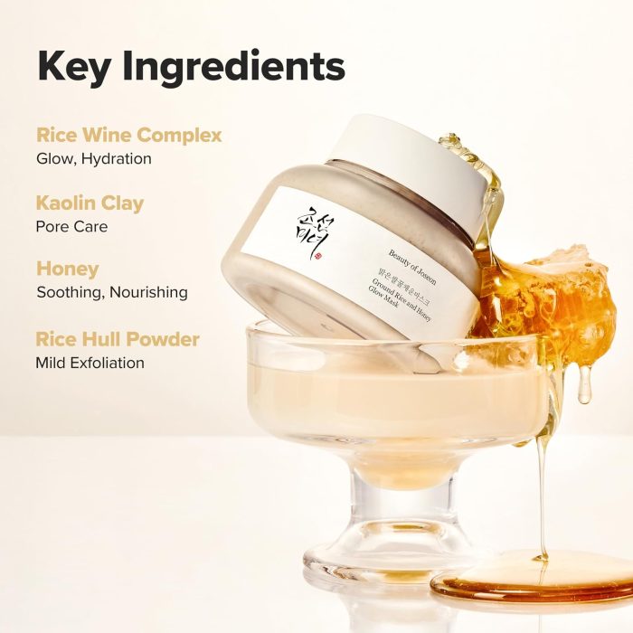 Beauty of Joseon Ground Rice and Honey Glow Mask (140mL) - Image 5