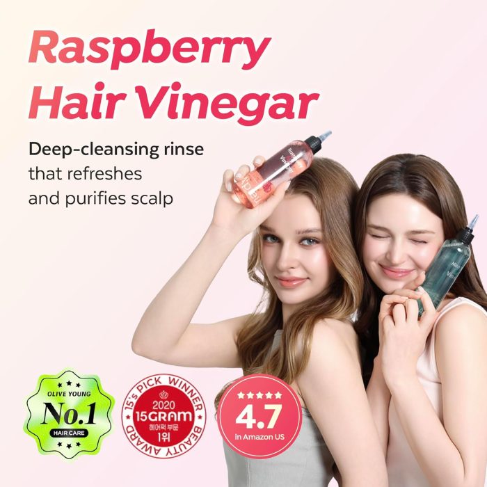 APIEU Raspberry Hair Vinegar (200mL) - Image 3