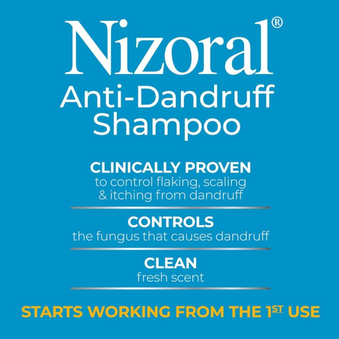Nizoral Ketoconazole 1% Anti-Dandruff Shampoo (125mL) - Image 9