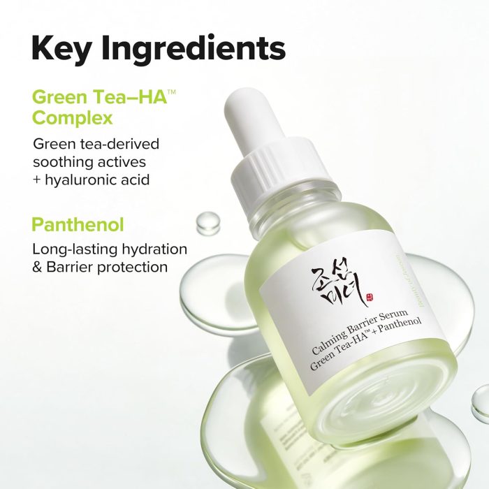 Beauty of Joseon Calming Serum : Green Tea + Panthenol (30mL) - Image 2