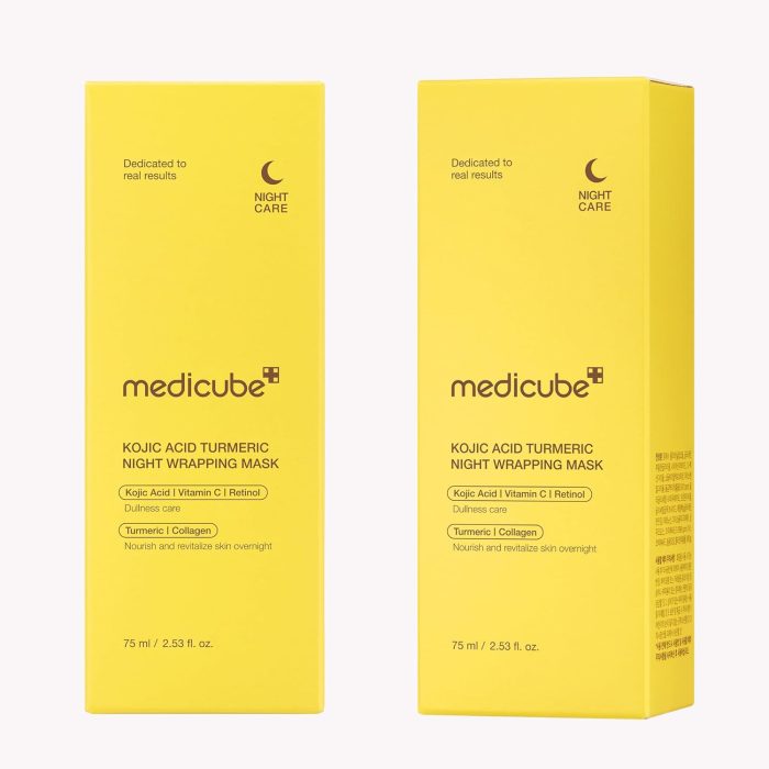 medicube Kojic Acid Turmeric Night Wrapping Mask (75mL) - Image 9