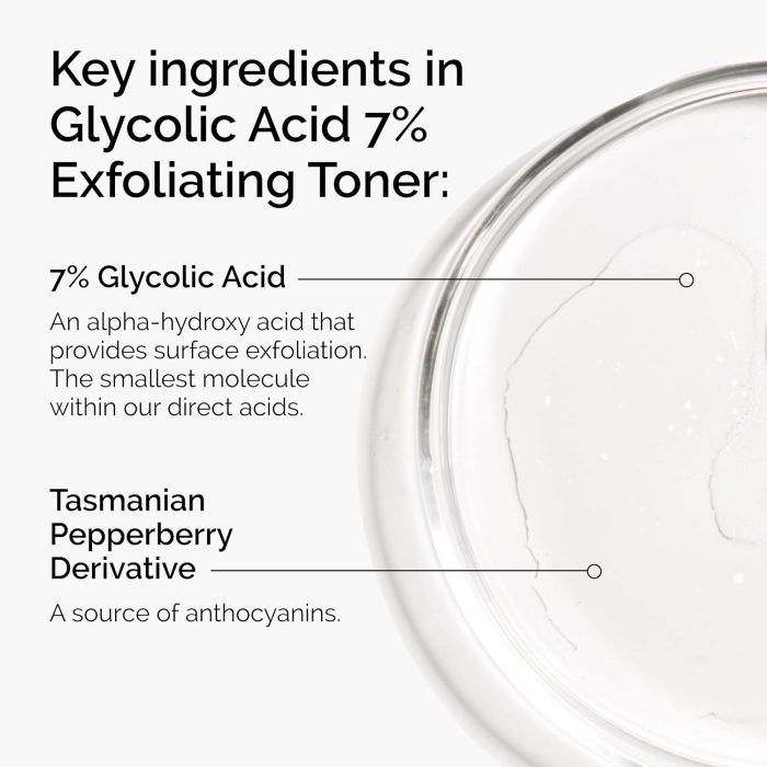 The Ordinary Glycolic Acid 7% Exfoliating Toner Travel Size (100mL) - Image 5