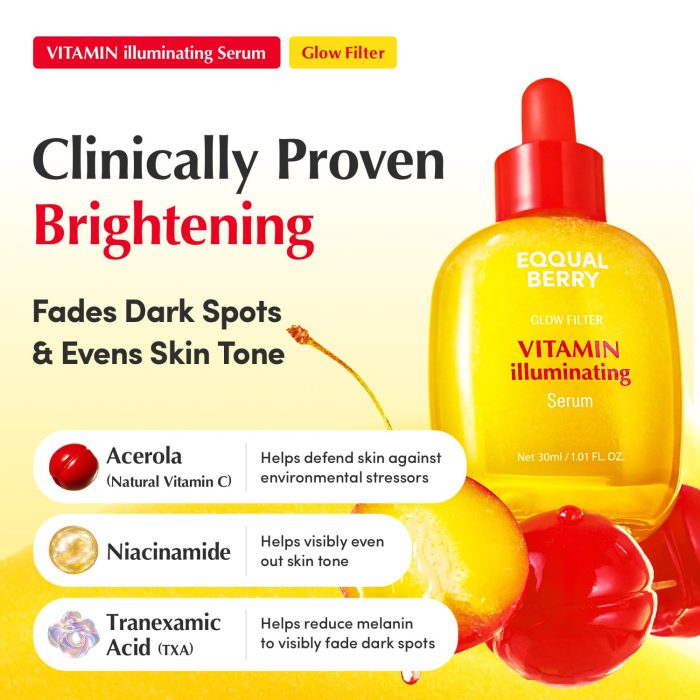 EQQUALBERRY Vitamin Illuminating Serum (30mL) - Image 2