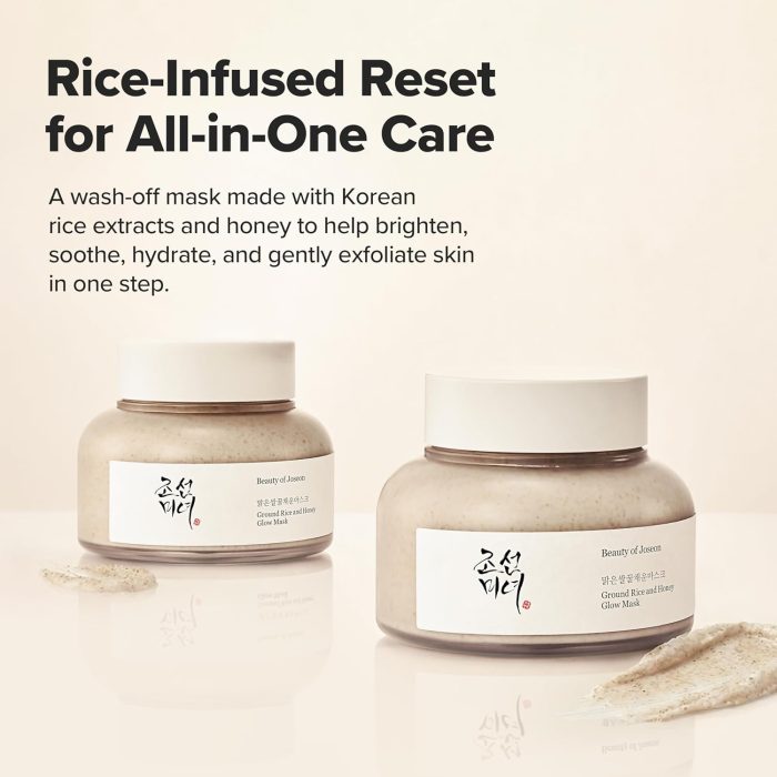 Beauty of Joseon Ground Rice and Honey Glow Mask (140mL) - Image 3