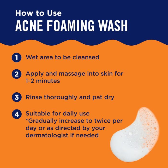 PanOxyl Acne Foaming Wash with 10% Benzoyl Peroxide (156g) - Image 6