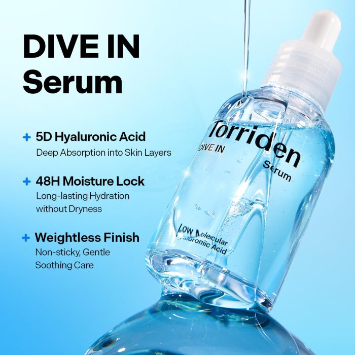 Torriden DIVE-IN Low Molecule Hyaluronic Acid Serum (50mL) - Image 2