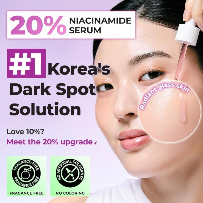 JUMISO Niacinamide 20 Serum (40mL) - Image 2